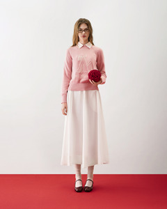 High Quality Women's <b>A</b>-<b>Line</b> <b>Skirt</b> <b>Knee</b>-<b>Length</b> Linen/Cotton Frayed-Hem Casual Anti-Wrinkle Quick Dry Natural Waistline Back Slit - Product Image 1