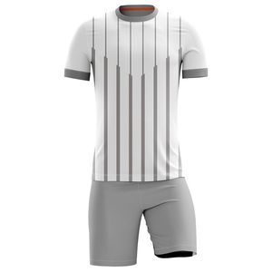 Uniformes de fútbol sublimados unisex de secado rápido, ropa de poliéster transpirable, cómoda marca con impresión de nombre personalizado para Adu - Product Image 2