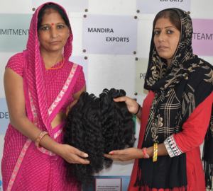 100% Remy pas cher vierge armure indien Extensions de cheveux humains cuticule aligné faisceaux bouclés Double trame cheveux humains - Product Image 3