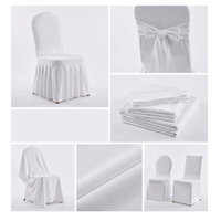 Housses de chaise en tissu de coton naturel 100 % pur de qualité supérieure, douces, durables, écologiques, lavables en machine, tissées, anti-dérapantes