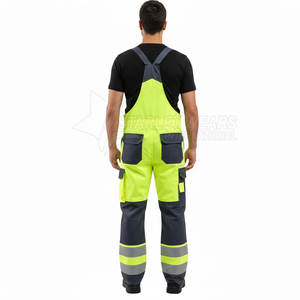 Overol de Trabajo Ligero, Transpirable y Resistente al Fuego de Alta Visibilidad para Hombre - Movimiento Flexible y Comodidad - Product Image 2