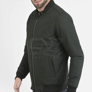 Último diseño 100% poliéster hecho hombres chaqueta de bombardero impermeable al por mayor chaqueta de bombardero para hombres - Product Image 3