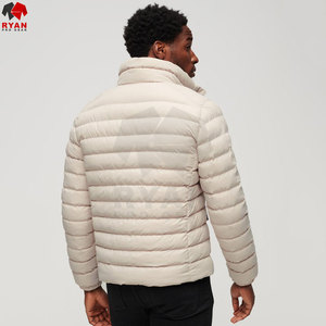 Haute qualité décontracté hommes hiver bouffantes toile tissu coupe-vent respirant confortable avant Logo - Product Image 5