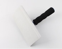 Brosse à peinture industrielle DIY en éponge avec poignée réglable, outil de finition d'angle de 12 cm pour la maison, support personnalisé OEM/ODM
