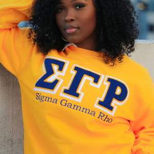 Or Vintage Varsity unisexe sweat-shirt Premium coton pull sororité porter tenue décontractée école événement vêtements - Product Image 2