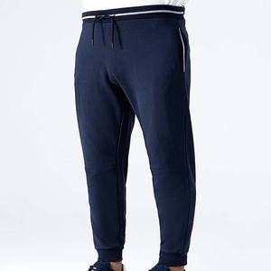 Pantalones Deportivos de Cintura Elástica con Bolsillos con Cremallera, Pantalones Deportivos Gruesos para Hombre, Pantalones de Chándal para Hombre, Pantalones Deportivos para Gimnasio - Product Image 1