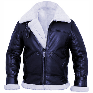 Fashionable Outdoor Autumn and <b>Winter</b> Leather Plus size leather jackets - Product Image 1