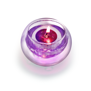 Vela Líquida Aromática Morada de 80ml, Cera en Gel Ecológica, Decoración para el Hogar, Personalizada y Bonita para el Día de San Valentín, Aromaterapia Floral - Product Image 1