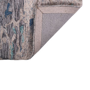 Vente en gros de jeux de tapis modernes brodés, tapis uniques en laine touffetée pour chambre à coucher, voyage, salon, design unique en coton - Product Image 5