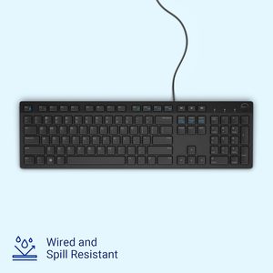 Full-Size KB216 Wired Multimedia <b>USB</b> Keyboard New Plastic Mechanical Design with <b>USB</b> Type C Interface - Product Image 2
