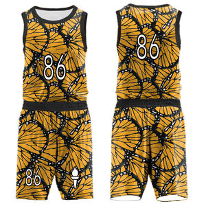 Ensemble d'uniformes de basket-ball personnalisés à quantité minimale de commande bas Vêtements de sport Uniforme de basket-ball Uniforme de basket-ball respirant - Product Image 4