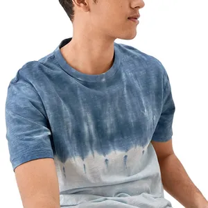 Camiseta com estampa de alto preço com logotipo personalizado, camiseta com ombro caído de alta qualidade unissex lisa 100% algodão para homens