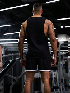 Offre Spéciale coton sport musculation hommes gym stringer hommes débardeur avec personnalisation complète du design et du tissu - Product Image 2