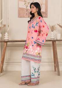 Adorable Salwar Kameez de Algodón para Mujer, Bordado, Estilo Pakistaní, para Fiestas, Graduaciones, Ocasiones Casuales, Secado Rápido - Product Image 3