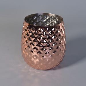 Tarro de vela de aluminio hecho a mano de Metal Premium, diseño martillado, cuenco de vela de forma redonda personalizado para hacer velas, contenedor de tarros - Product Image 6