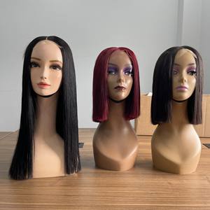 Meilleure qualité Extension de cheveux vietnamien fermeture frontale perruques Genius trame cheveux pas d'enchevêtrement pas de perte de nombreuses couleurs prêt à expédier - Product Image 5