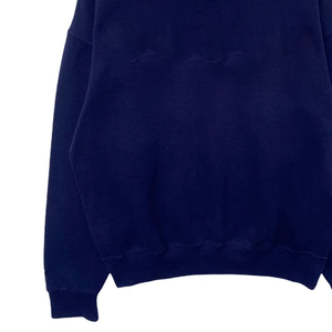 Sudadera de invierno Unisex de alta calidad, Sudadera con capucha personalizada de gran tamaño de Color índigo, bordado 3D antiarrugas, mangas completas para mujer - Product Image 5