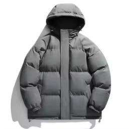 แจ็กเก็ตขนเป็ดแขนยาวสำหรับกลางแจ้ง, แจ็กเก็ตขนปุยฤดูหนาวใส่สบายสำหรับเดินทางลุยหิมะฤดูหนาว - Product Image 2