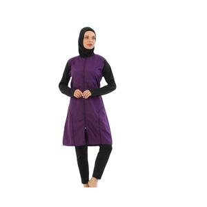 Nouveau maillot de bain modeste pour femmes musulmanes, confortable, manches longues, hijab burqa, couverture intégrale, style sportif islamique, séchage rapide - Product Image 2