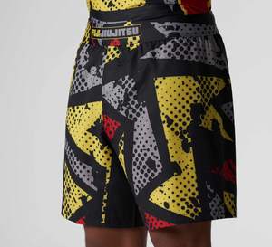 Pantalones cortos Mma sublimados Mma de cintura elástica corta para hombres, pantalones cortos de agarre, ropa de artes marciales - Product Image 3