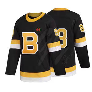 Maillot de hockey sur glace sur mesure de haute qualité, respirant, écologique, à séchage rapide, léger, grande taille pour homme, en vente - Product Image 2