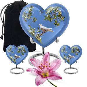 นกพิราบ10นิ้วโกศ-ฟ้าโกศสำหรับมนุษย์ขี้เถ้าเถ้ากระดูกมนุษย์ - Product Image 4