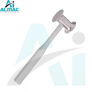 Martillo de mazo quirúrgico ALMAC, mazo ortopédico quirúrgico ergonómico para procedimientos óseos, martillo de mazo ortopédico médico - Product Image 2