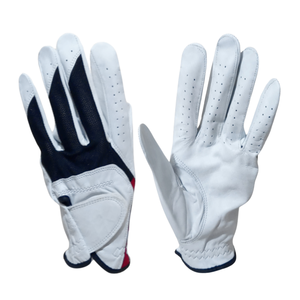 Custom Golf Glove Cabretta Leather Premium High Quality Sheepskin Breathable Genuine - Product Image 1
