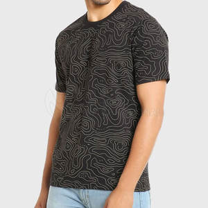 Personalizar precio al por mayor cómoda algodón cuello redondo Camiseta deportiva para hombres nueva llegada diseño atractivo camiseta - Product Image 2