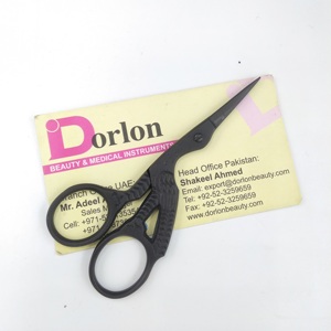 Customized Color Embroidery Fancy Scissors Multi Purpose Bird Stork Scissors 3.5" Private <b>Label</b> - Product Image 5