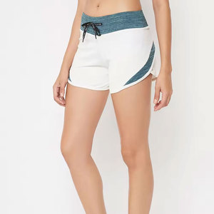 Pantalones cortos ecológicos de cintura alta para mujer, pantalones cortos de playa ligeros a la moda, atuendo de moda en línea - Product Image 5