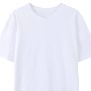 Camiseta Blanca Lisa para Hombre de Reklo Industries, 100% Algodón, Cuello Redondo, Corte Regular, Color Sólido, Logotipo Personalizado, OEM, ODM - Product Image 3