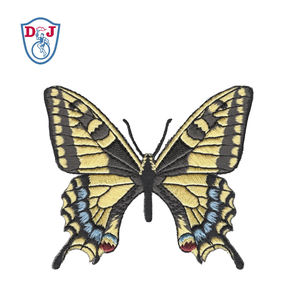 Bordado Emblema Hierro En Mariposa Roja Parches Wappen - Product Image 4