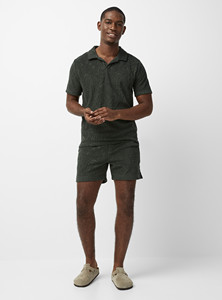 Pantalones cortos de poliéster transpirable para hombre, malla para correr, entrenamiento de compresión, deportes atléticos, para gimnasio, con bolsillos - Product Image 6