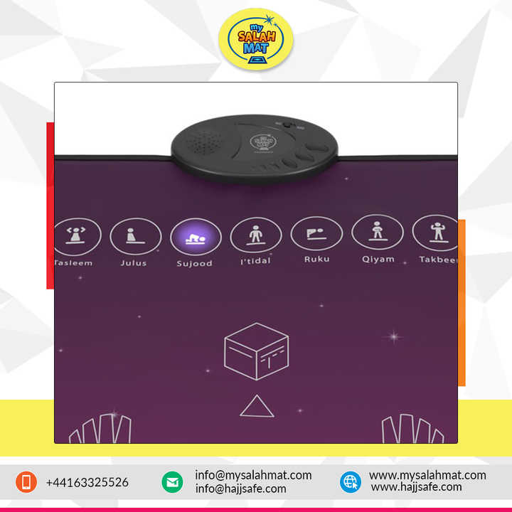 Superlative Quality Islamic Muslim Surahs Learning Smart Interactive Waterproof Electronic Prayer Mat for Adult