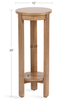 Table basse Foxford moderne à deux niveaux en bois massif de haute qualité, design écologique, couleur personnalisable, facile à nettoyer, meubles pour la maison