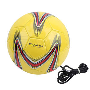 Precio bajo Nueva llegada Balón de fútbol de cuerda Personalizado su propio logotipo Balón de fútbol de cuerda de calidad premium - Product Image 1