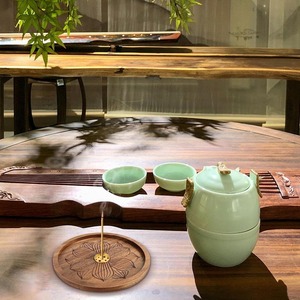 Difusor de incienso de latón con base de madera hecho en La India Decoración para el hogar Muebles Aroma Incienso Stick Holder - Product Image 4