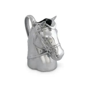 Grande carafe en cuivre ornée de style bohème, avec cristaux de Bohême, design contemporain, pour usage extérieur, domestique ou professionnel, personnalisable, ZAHID EXPORTS - Product Image 5