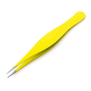 Stainless Steel Slanted Tip Multi Functional <b>Curler</b> Eye <b>Eyelash</b> Eyebrow Tweezers - Product Image 6