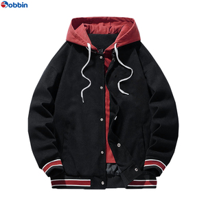Veste universitaire à capuche pour homme grande taille, tendance, vintage, style baseball, collège, lycée, vente chaude - Product Image 6