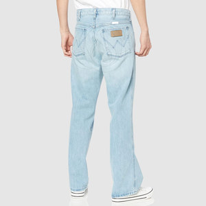 Solid Color <b>Men</b> Flare Pant 100% Cotton Lightweight Casual Mid Waist Outdoor Use Best Selling - Product Image 6