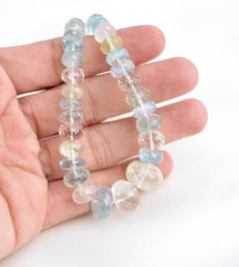 สร้อยคอพลอยจากหลายเหลี่ยมเพชรพลอยธรรมชาติสำหรับทำเครื่องประดับอัญมณีชั้นดี - Product Image 4