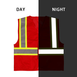 Chaqueta de Seguridad Ligera de Alta Visibilidad para Exteriores, Transpirable, de Poliéster, Reflectante, Ropa de Trabajo, Mejor Precio de Venta, Nuevo Diseño - Product Image 2