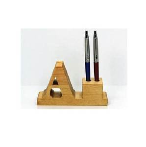 Organizador de portalápices de escritorio de madera Premium, almacenamiento funcional elegante para oficina, estudio en casa, perfecto para bolígrafos y lápices - Product Image 5