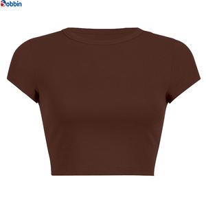 Camisetas Nuevas para Mujer, Camisetas Cortas Estampadas de Verano, Camisetas de Algodón Lisas con Gráficos, Camisetas Cortas de Manga Corta con Cuello Redondo para Mujer - Product Image 4
