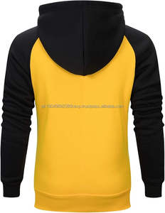 Sweatshirts à capuche pour hommes, de haute qualité, en polyester et coton, technique de gonflage, manches longues régulières, printemps, imprimé uni - Product Image 6