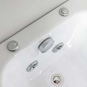 Bañera de Hidromasaje Rectangular Integrada de Acrílico Elsa, Bañeras y Jacuzzis Premium - Product Image 3