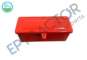 1662749M91 Tractor Metal Tool <b>Box</b> <b>Red</b> Small Type Compatible With Massey Fergusonn - Product Image 5