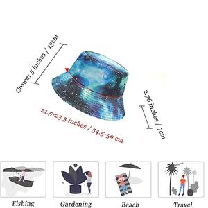 Precio al por mayor, calidad superior, 100% algodón, sombrilla, sombrero de cubo Unisex, hecho a medida, el mejor diseño, moda de verano para adultos a la venta - Product Image 2